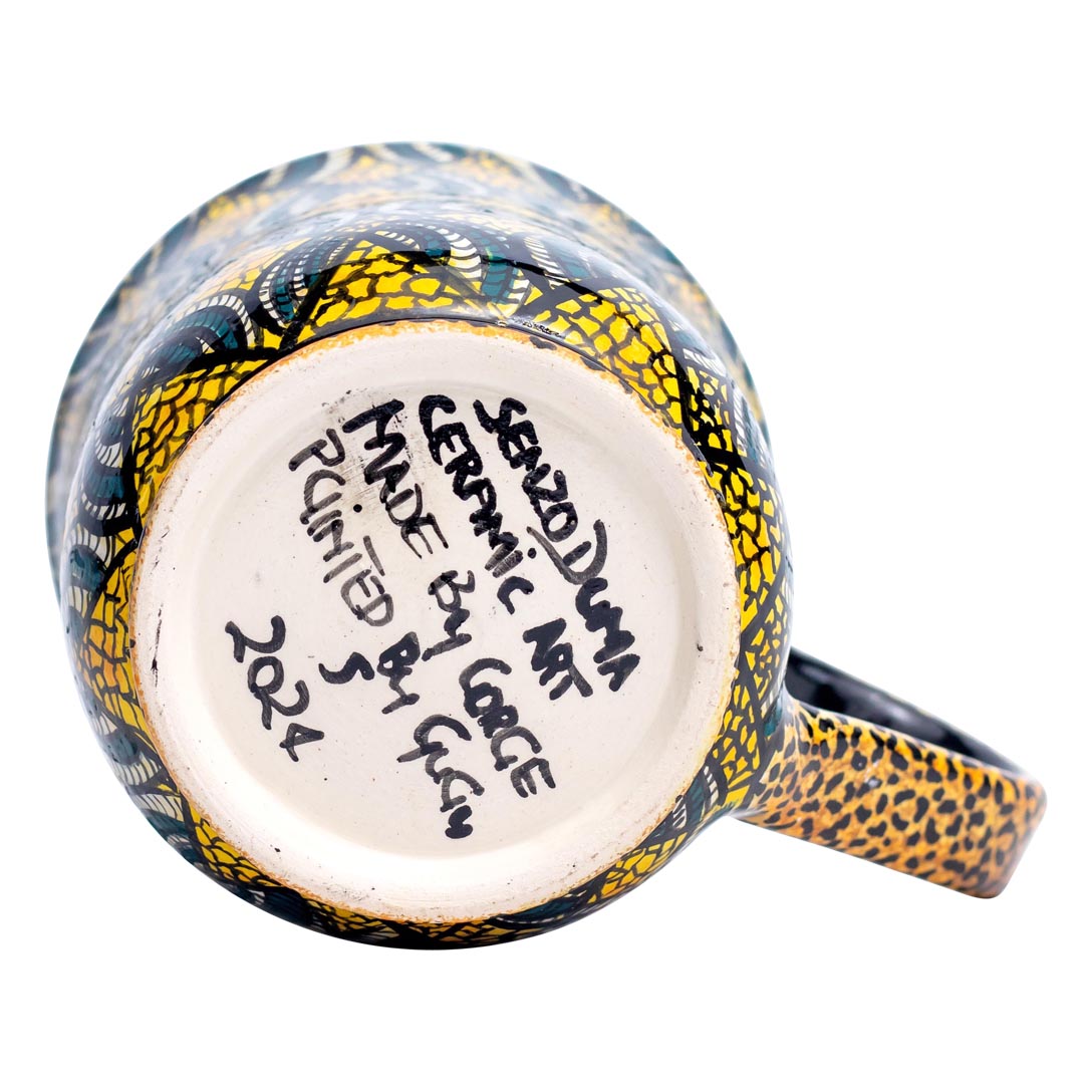 Cheetah spot mug