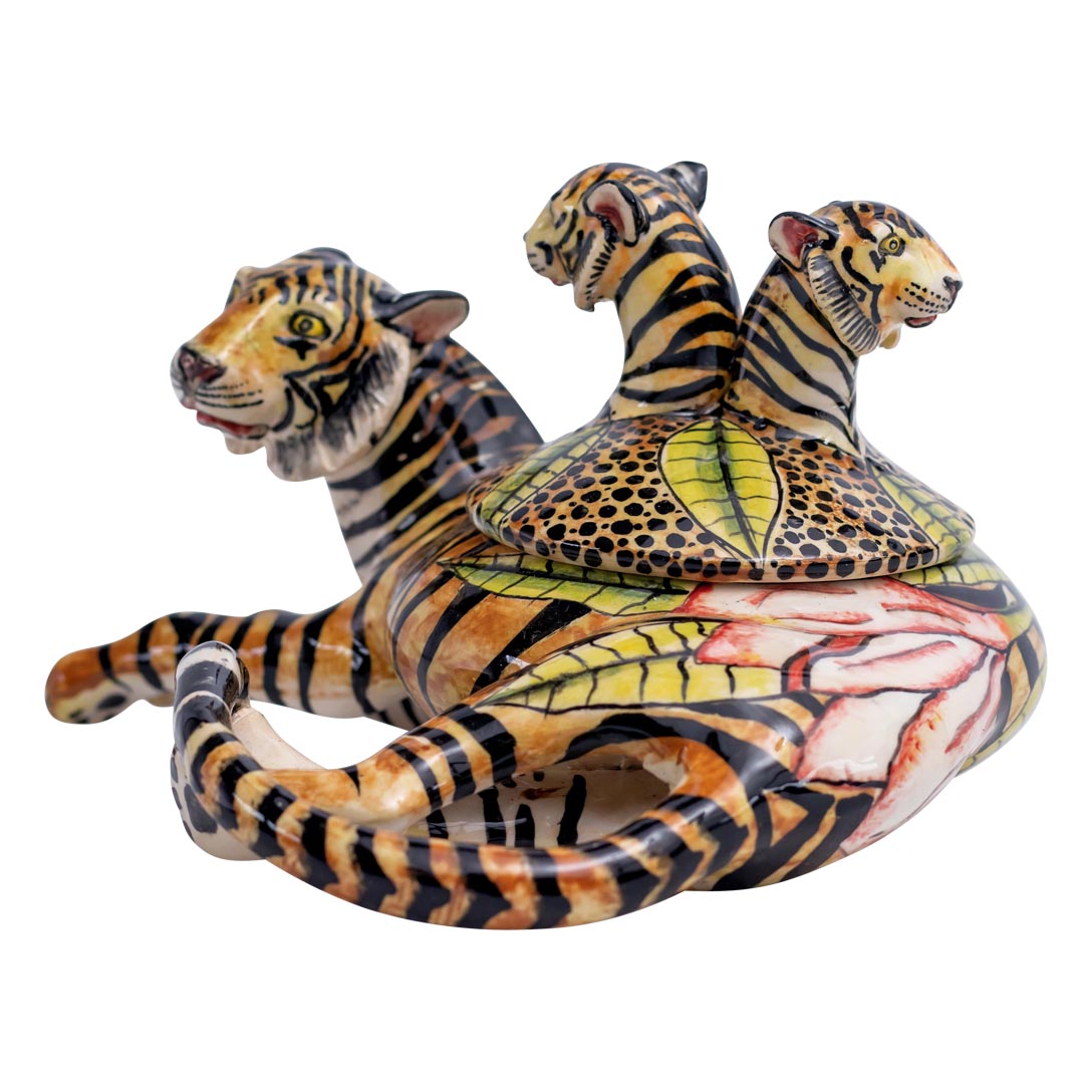 Tiger jewelry box