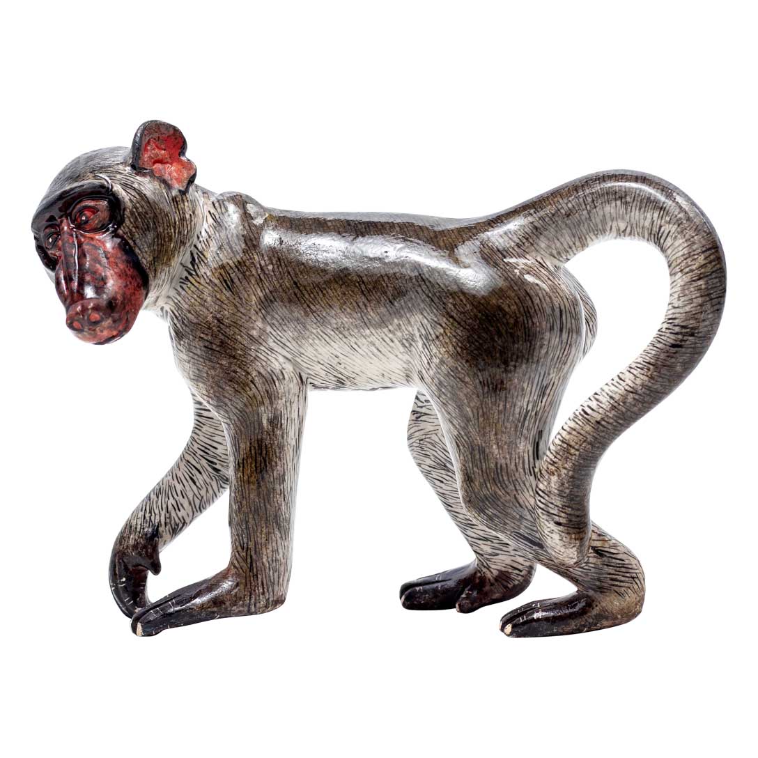 Baboon sculpture