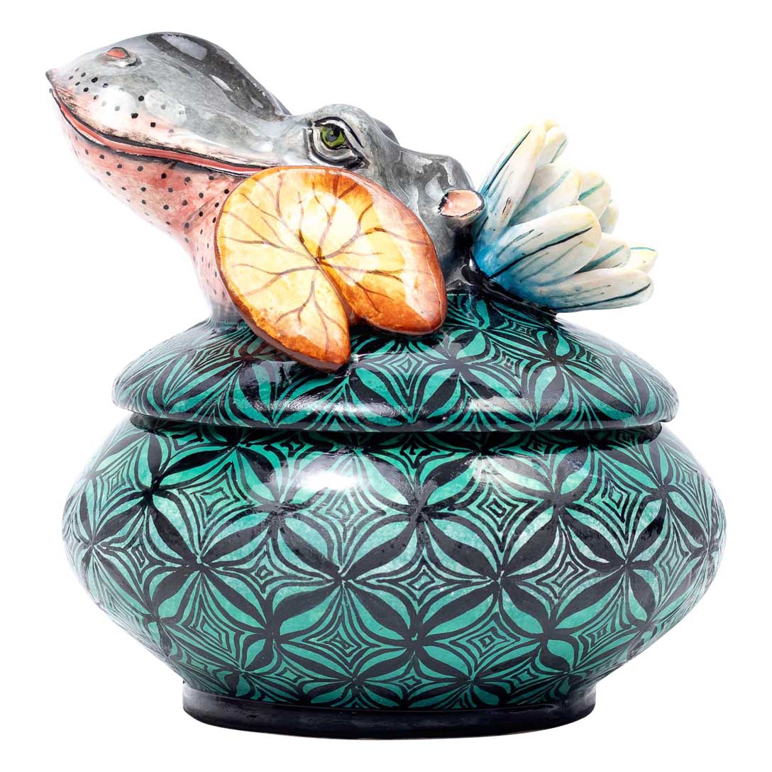 Hippo jewelry box