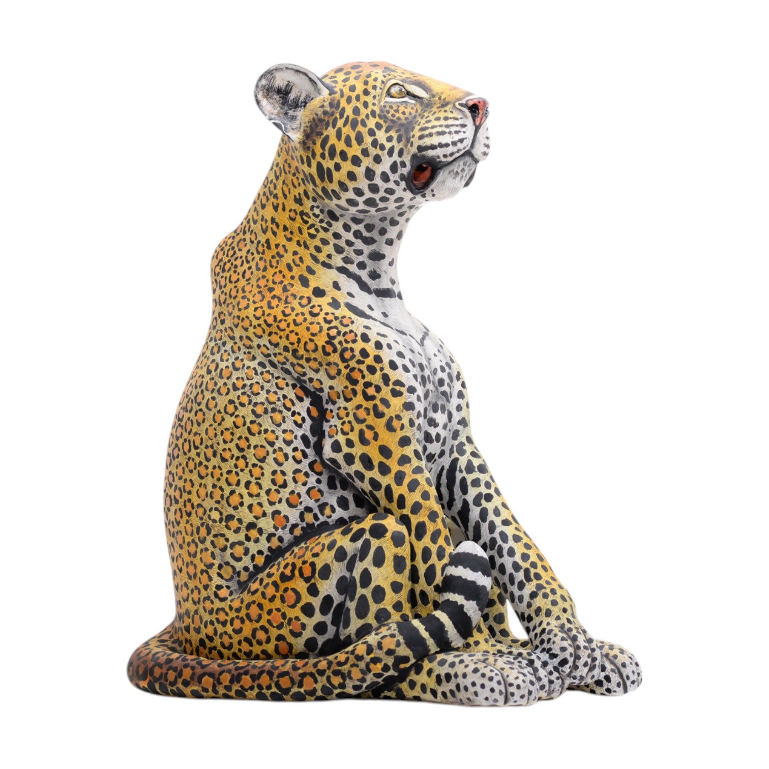 Leopard sculpture