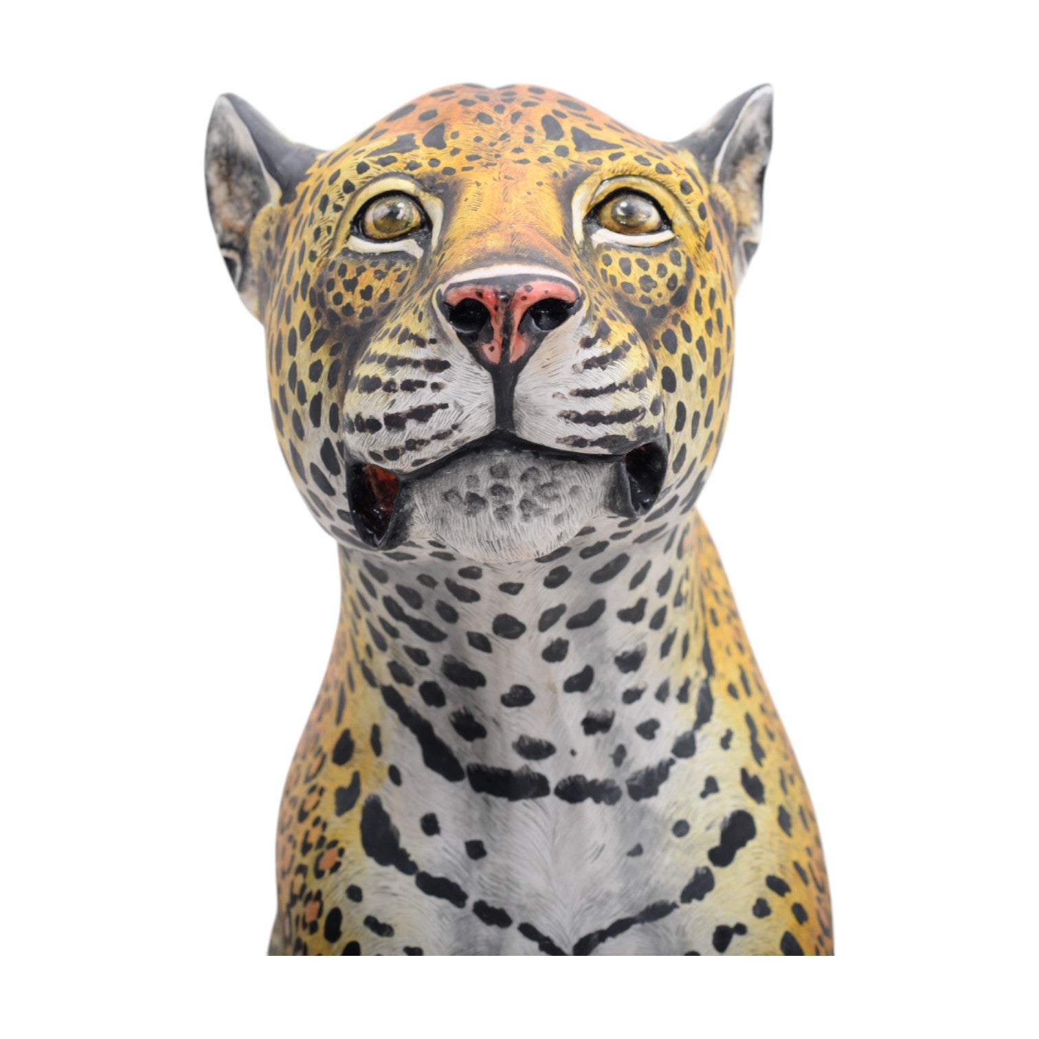 Leopard sculpture