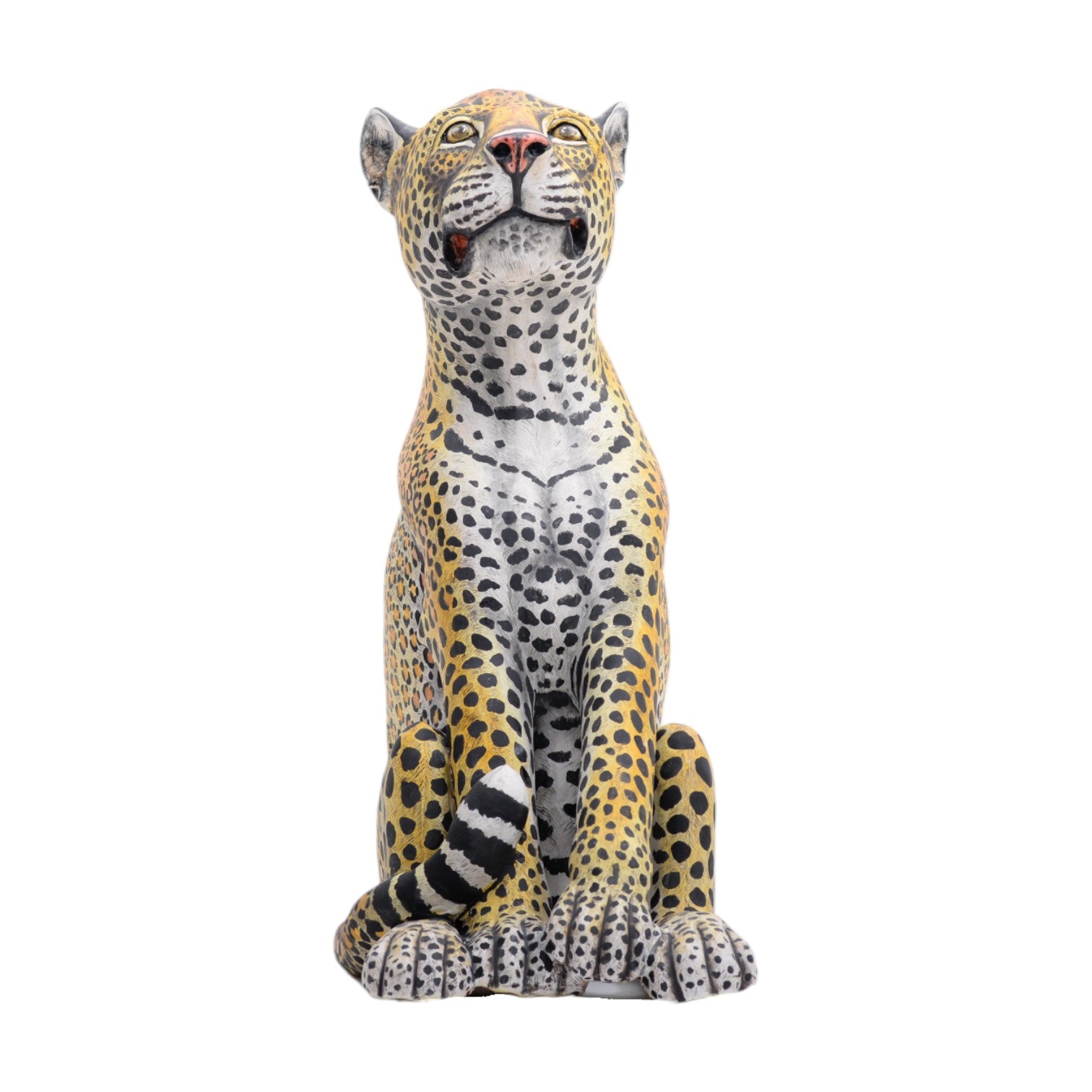 Leopard sculpture
