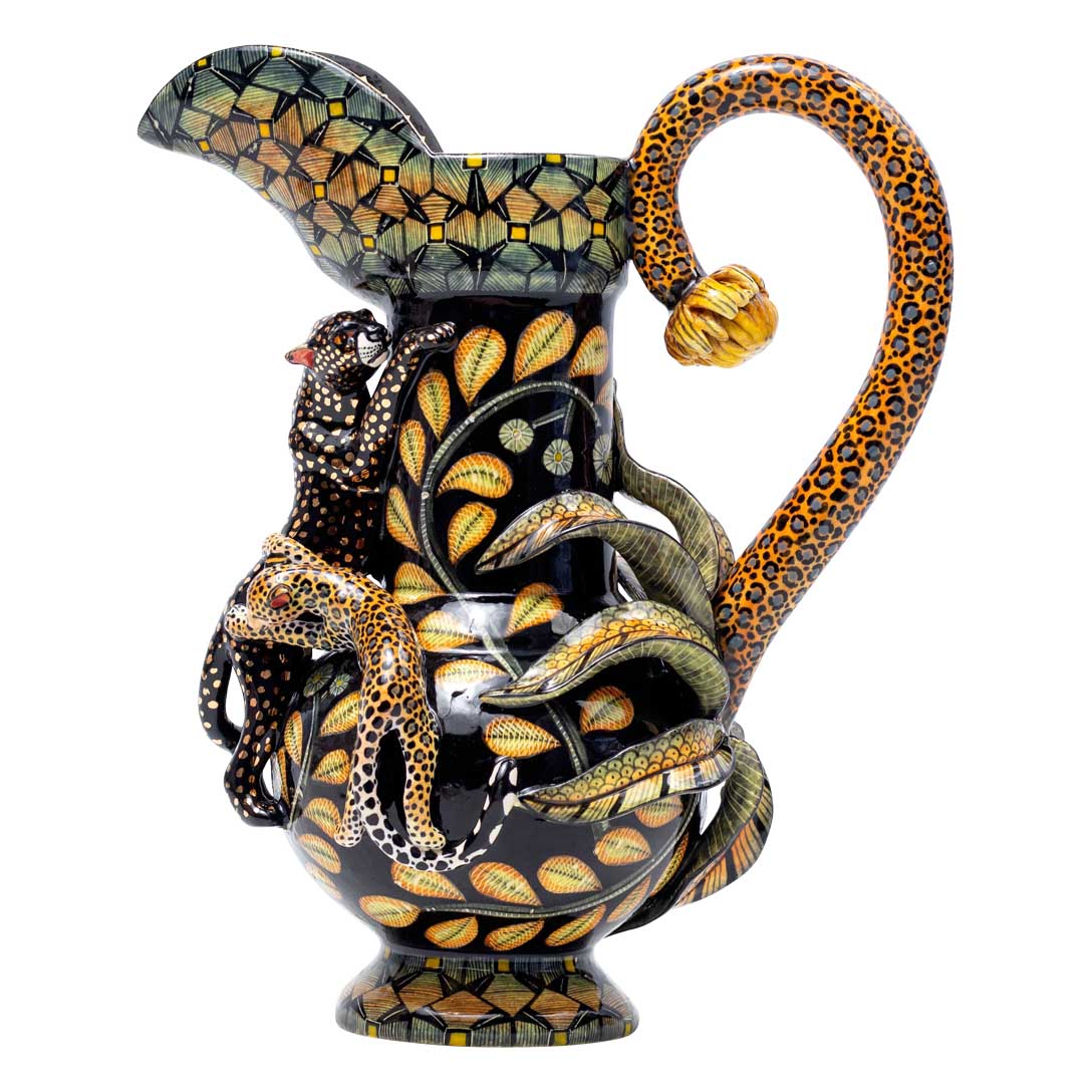 Leopard jug