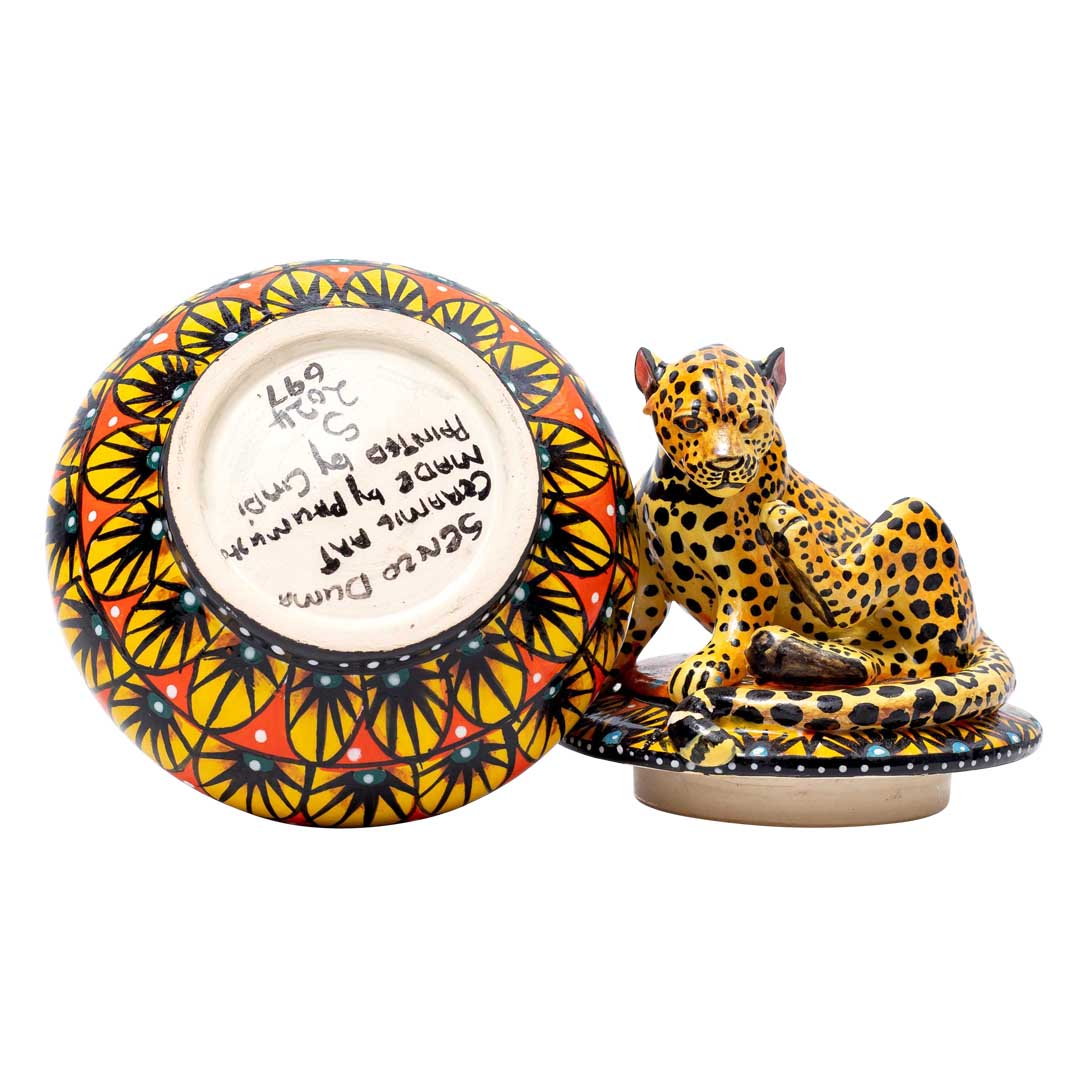 Leopard jewelry box