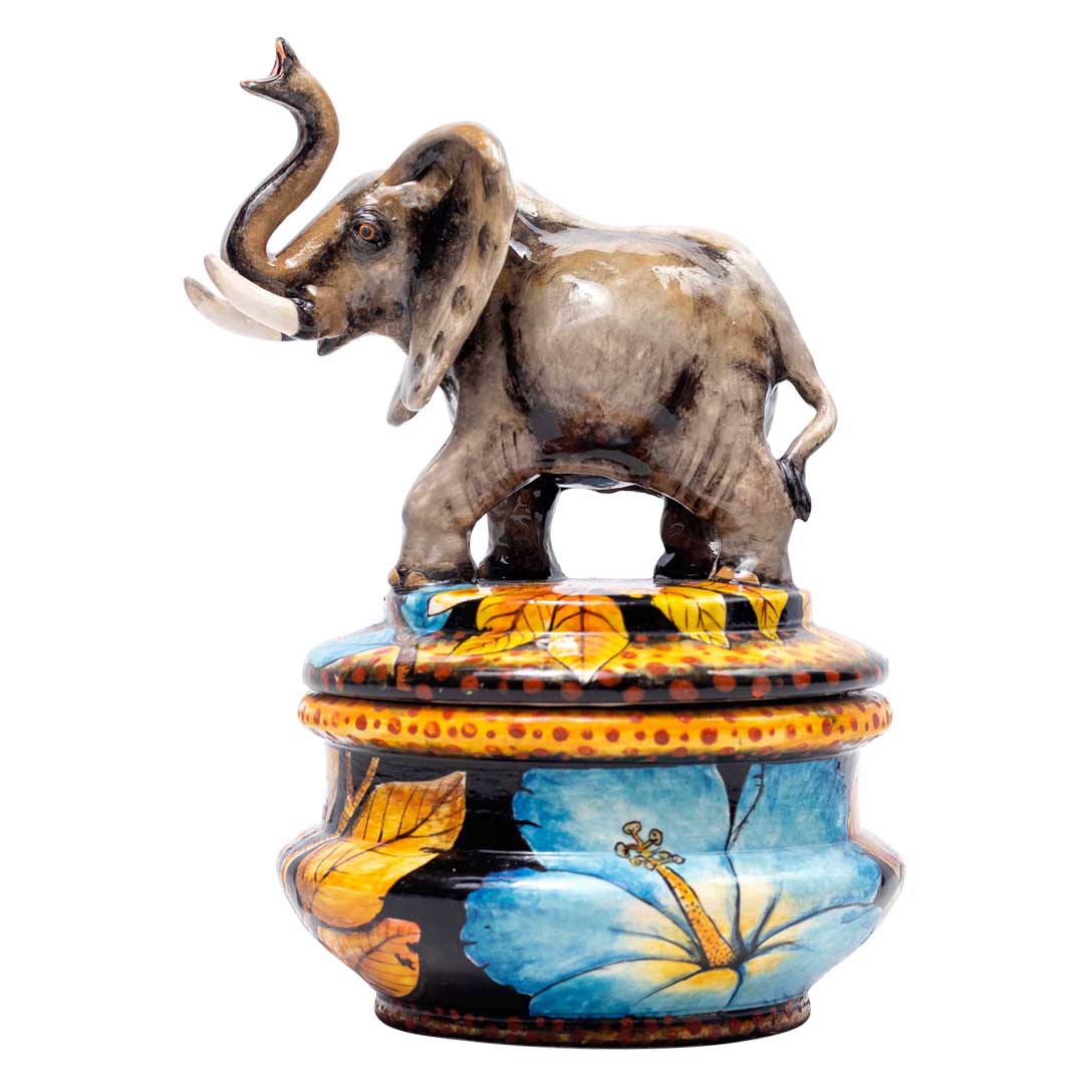 Elephant jewelry box