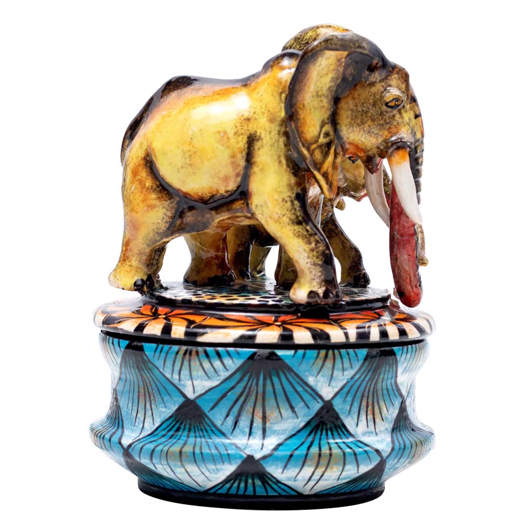 Elephant jewelry box