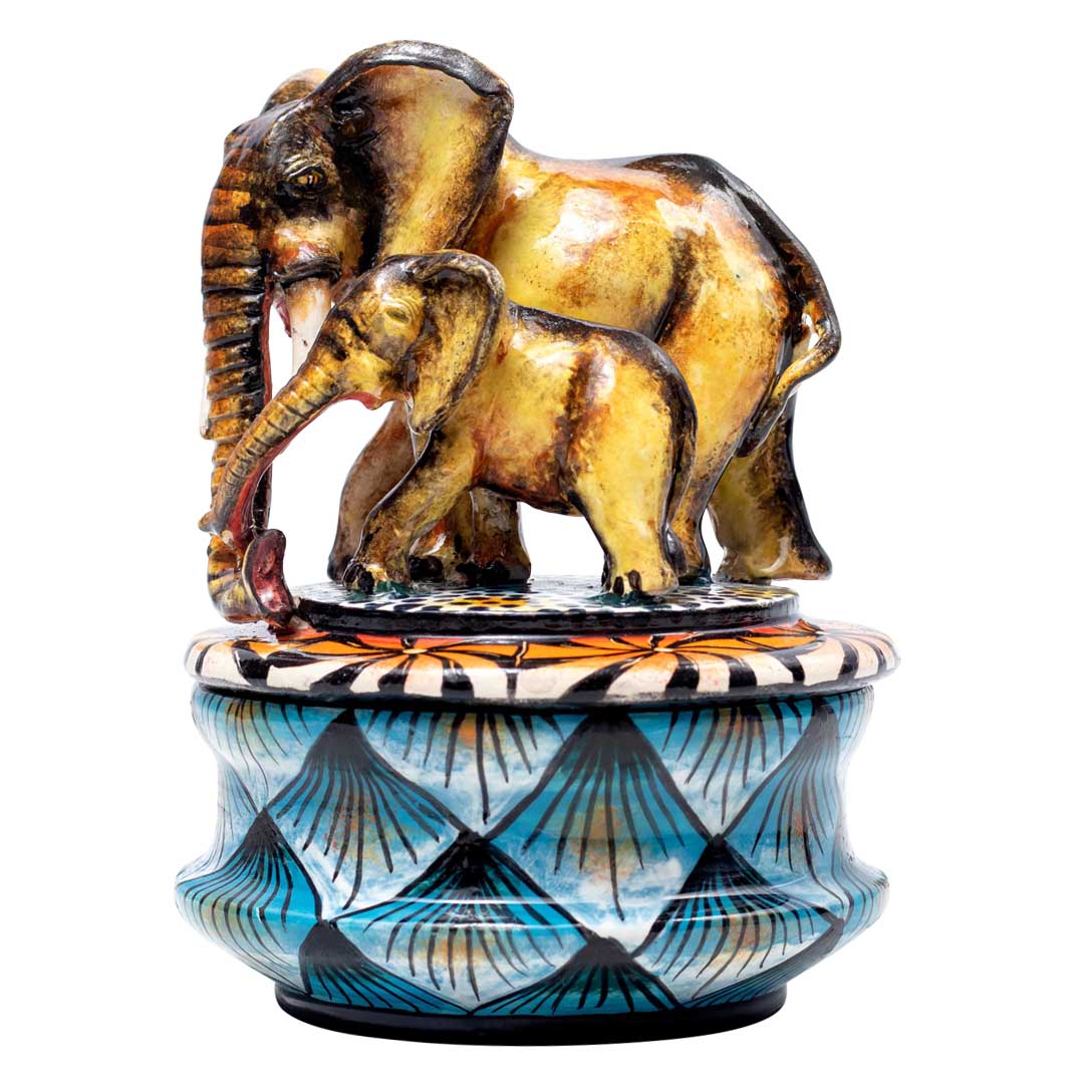 Elephant jewelry box