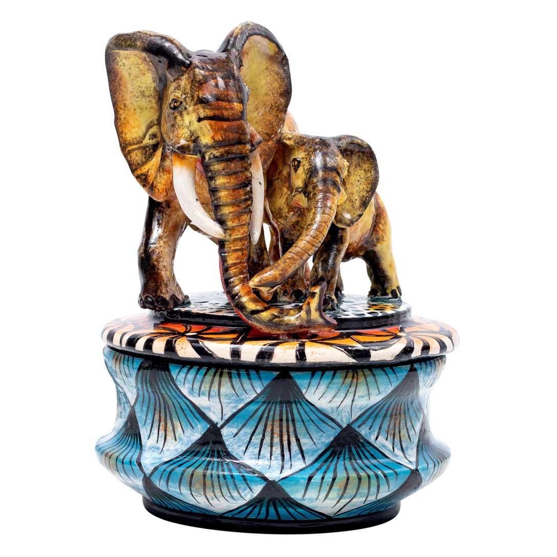 Elephant jewelry box