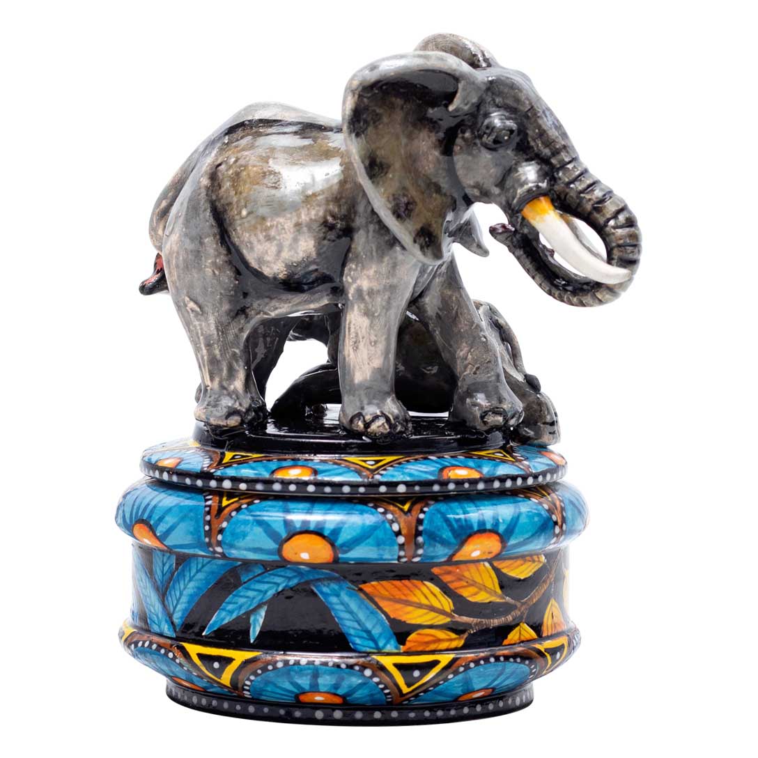 Elephant jewelry box