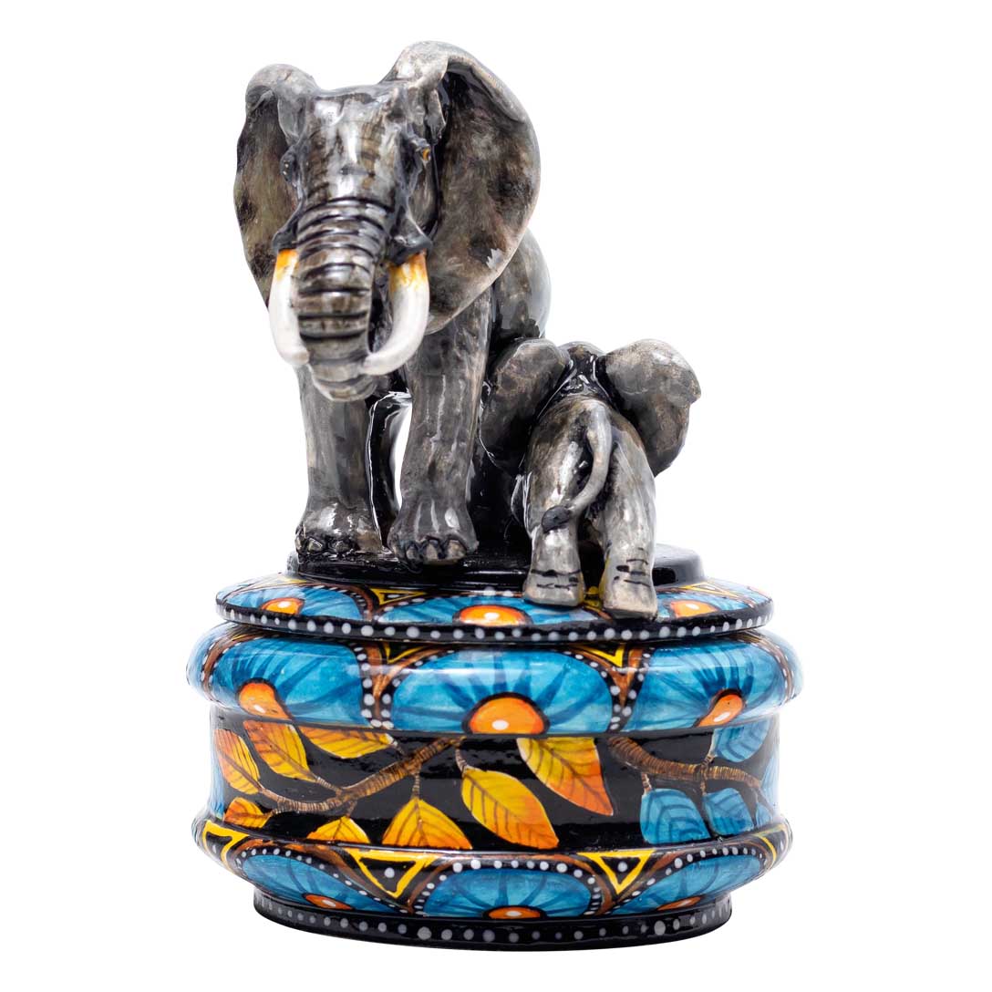 Elephant jewelry box