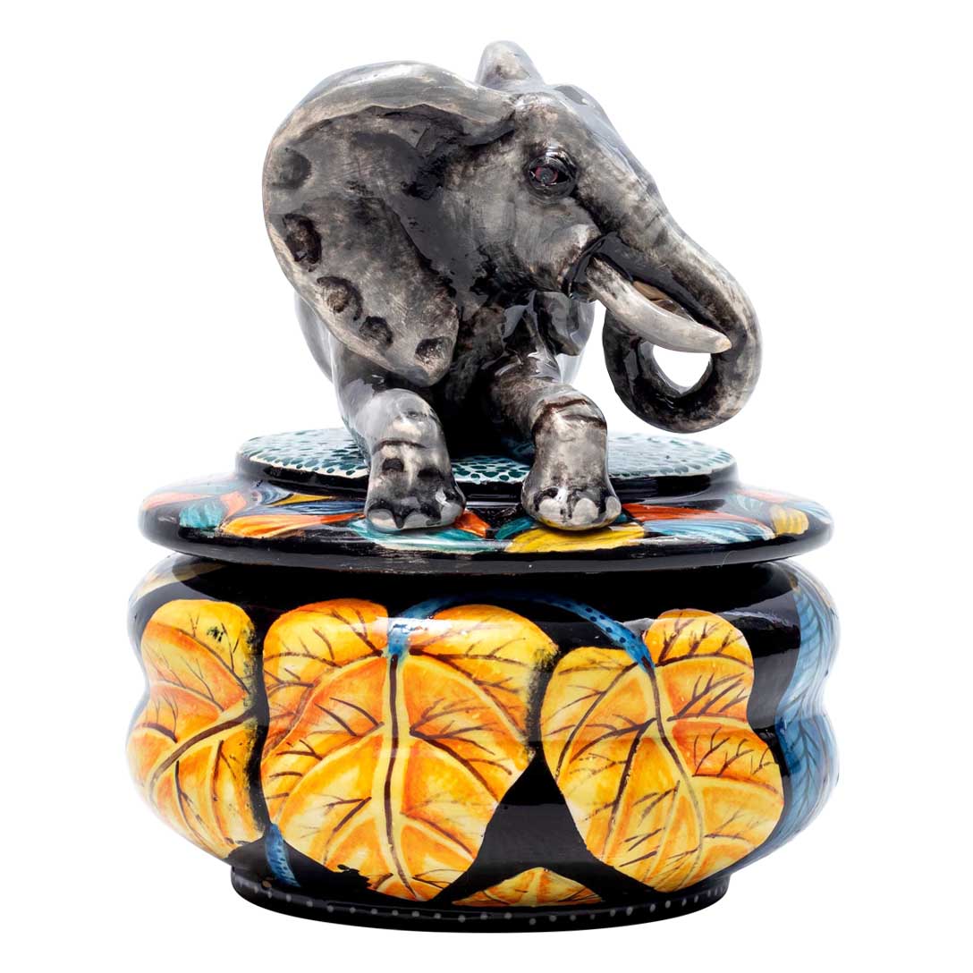 Elephant jewelry box