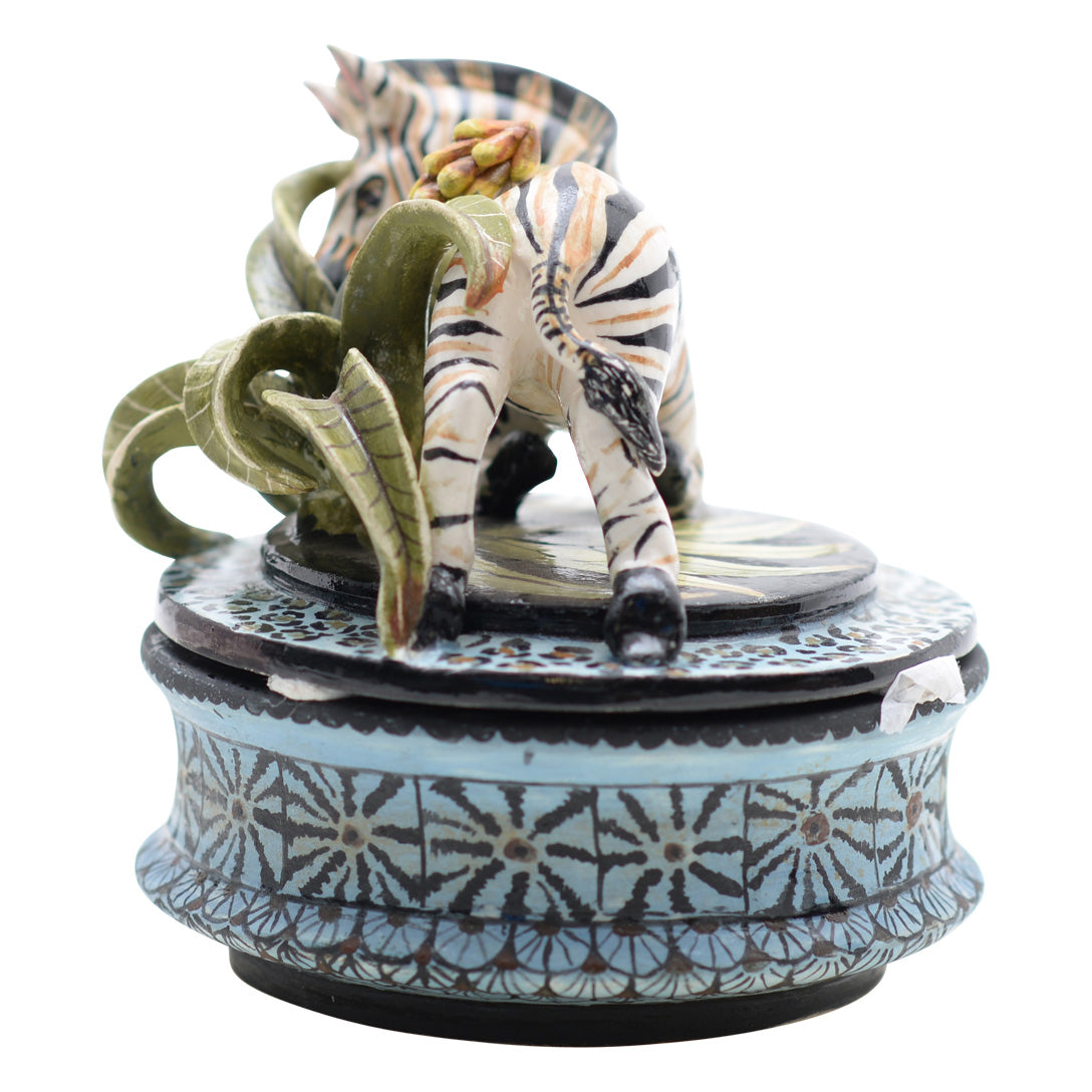 Zebra jewelry box