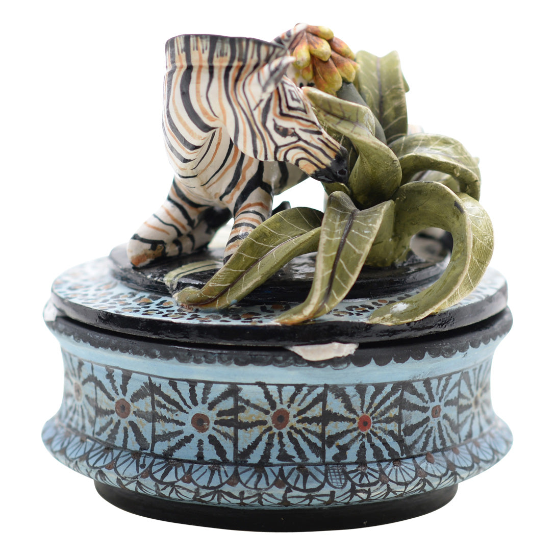 Zebra jewelry box