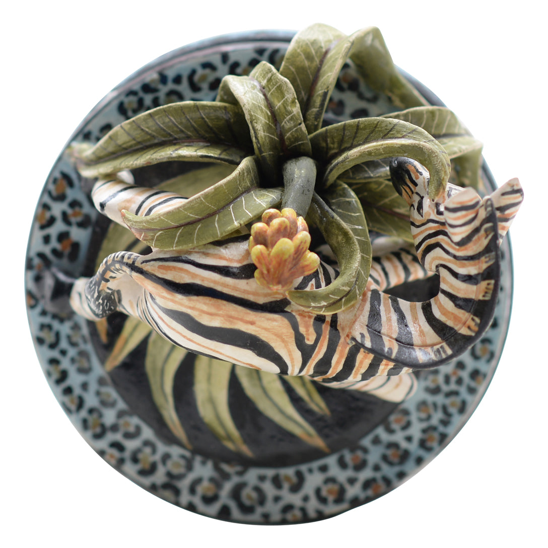 Zebra jewelry box