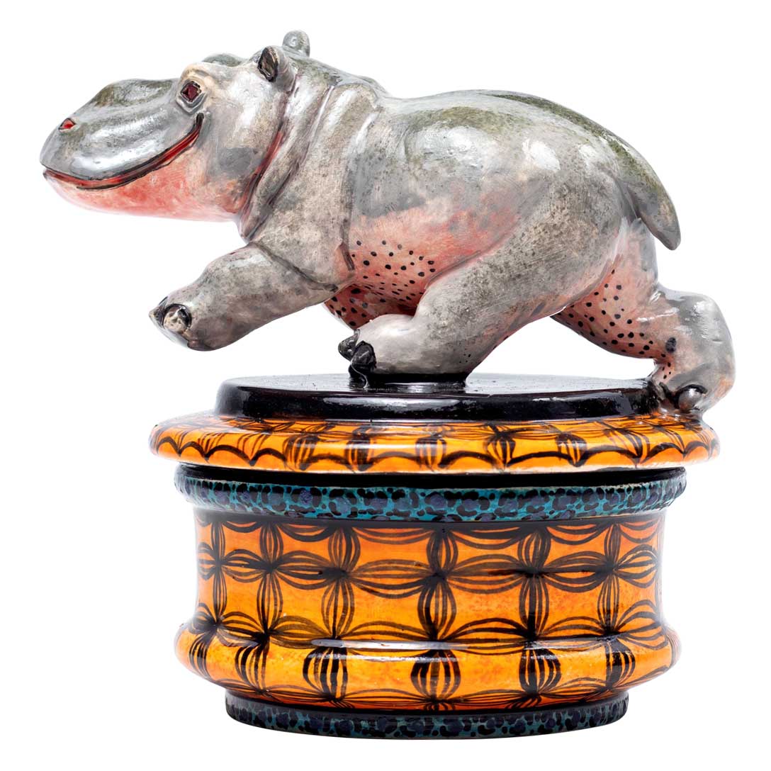 Hippo jewelry box