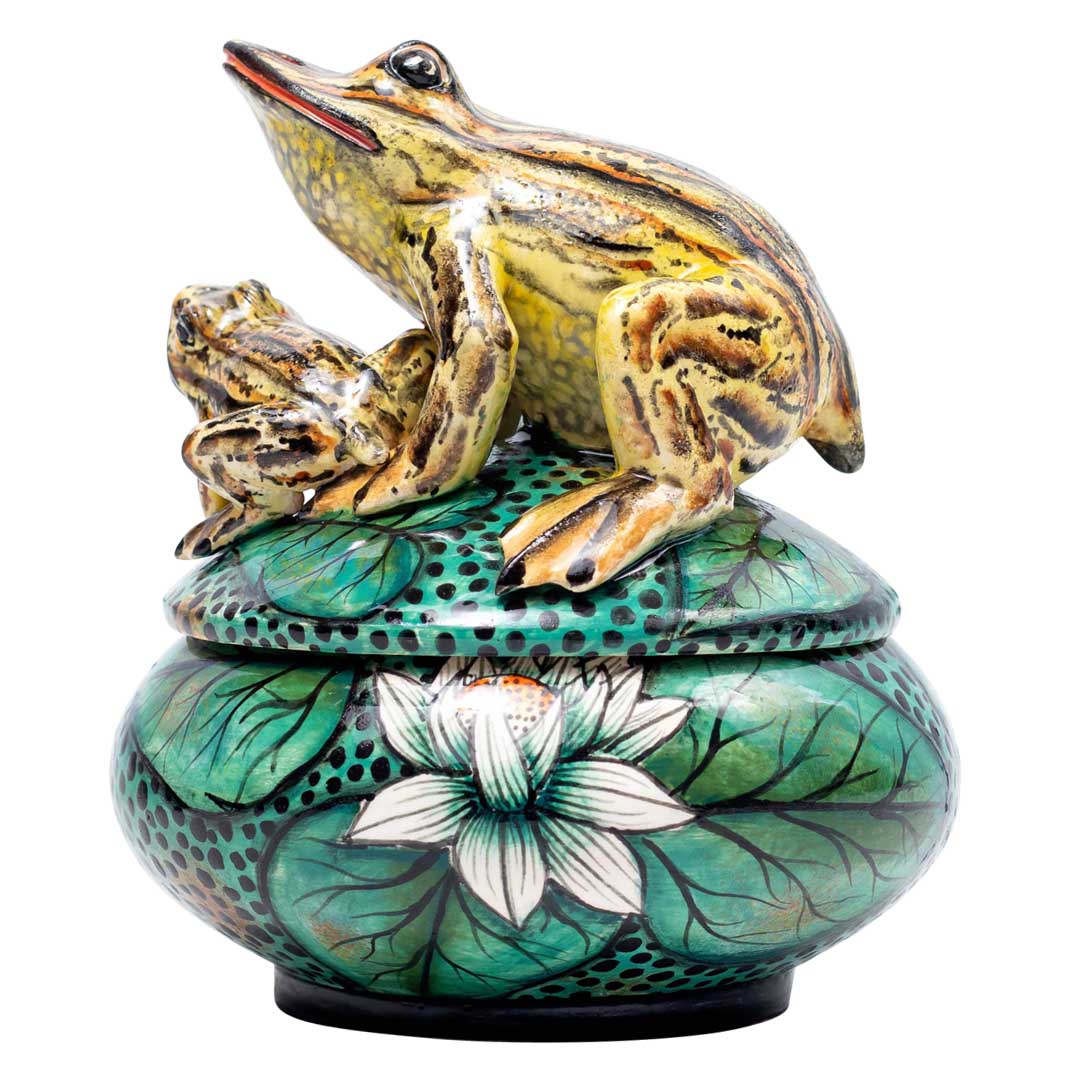 Frog jewelry box