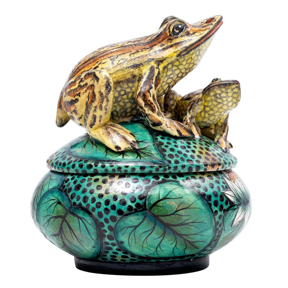 Frog jewelry box