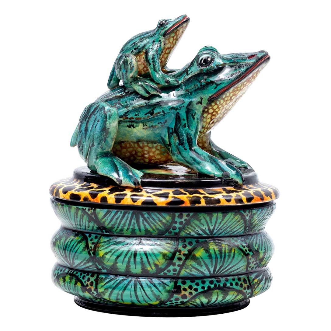 Frog jewelry box