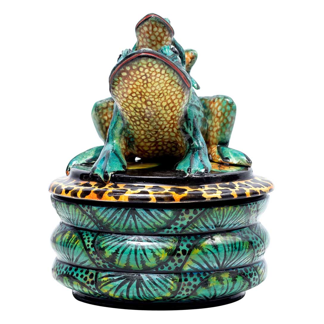 Frog jewelry box