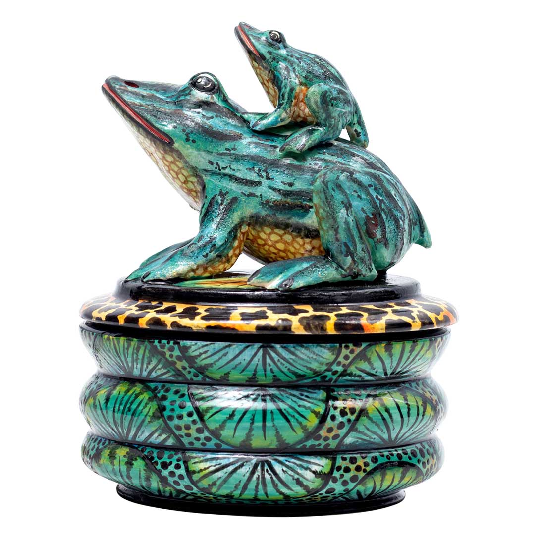 Frog jewelry box