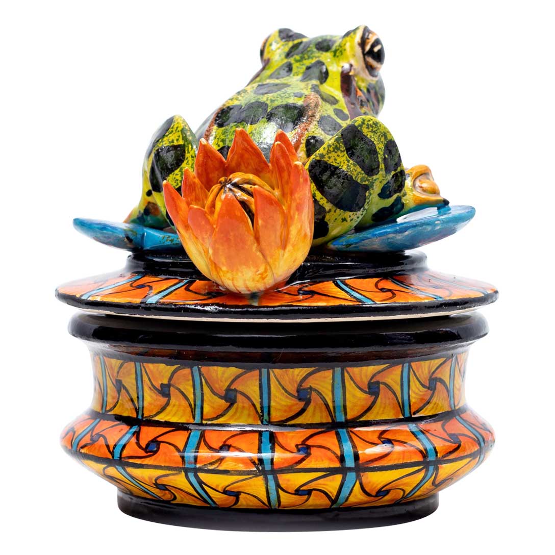 Frog jewelry box