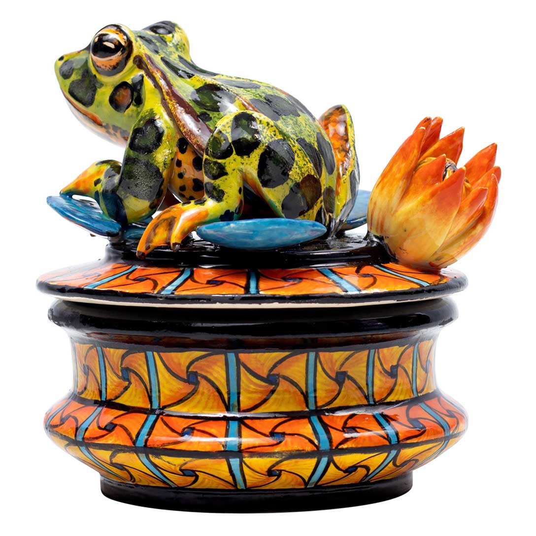 Frog jewelry box