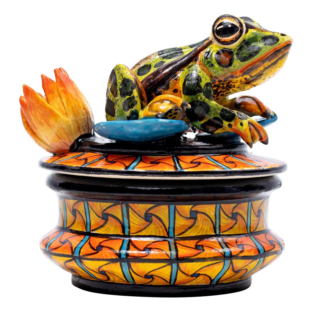 Frog jewelry box