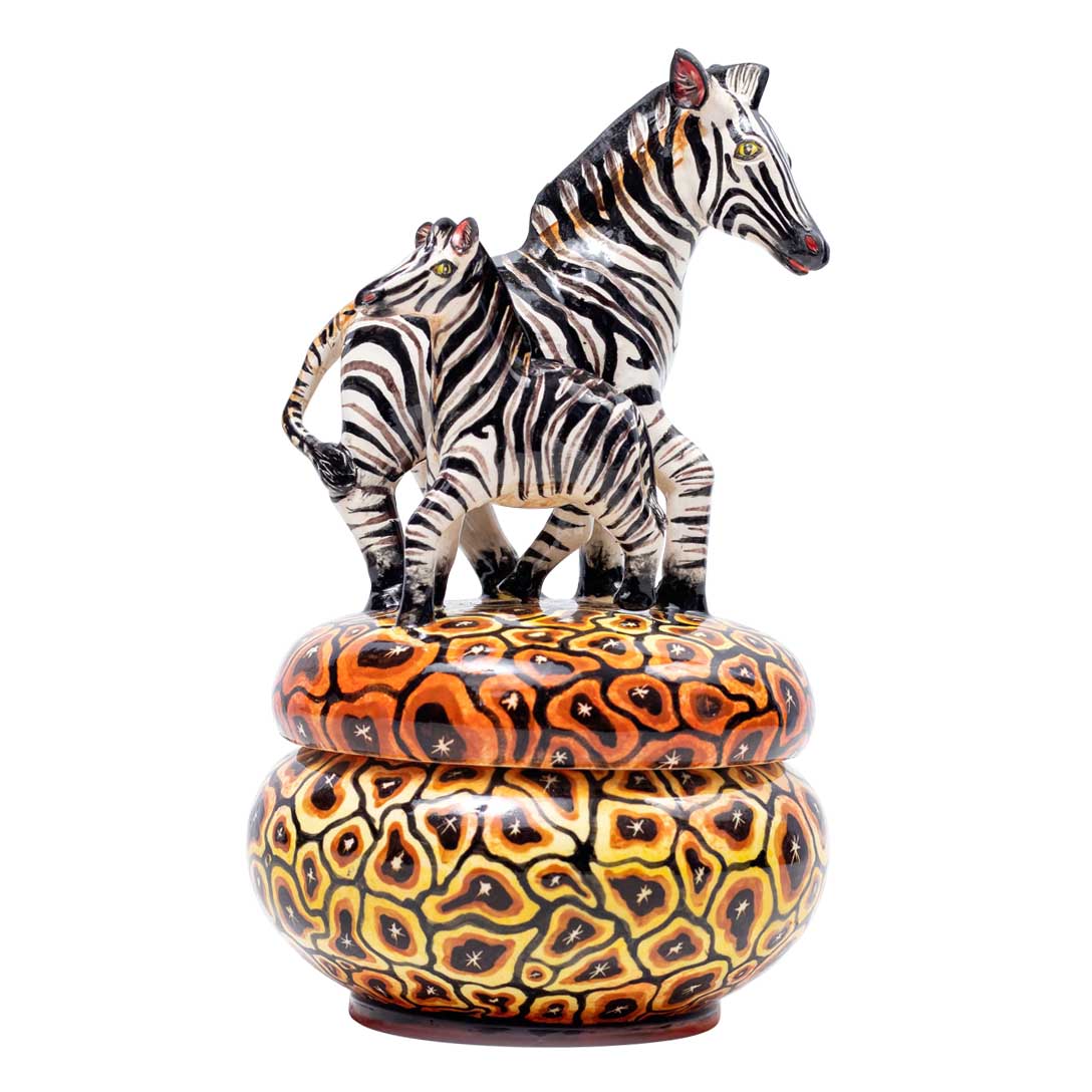 Zebra jewelry box