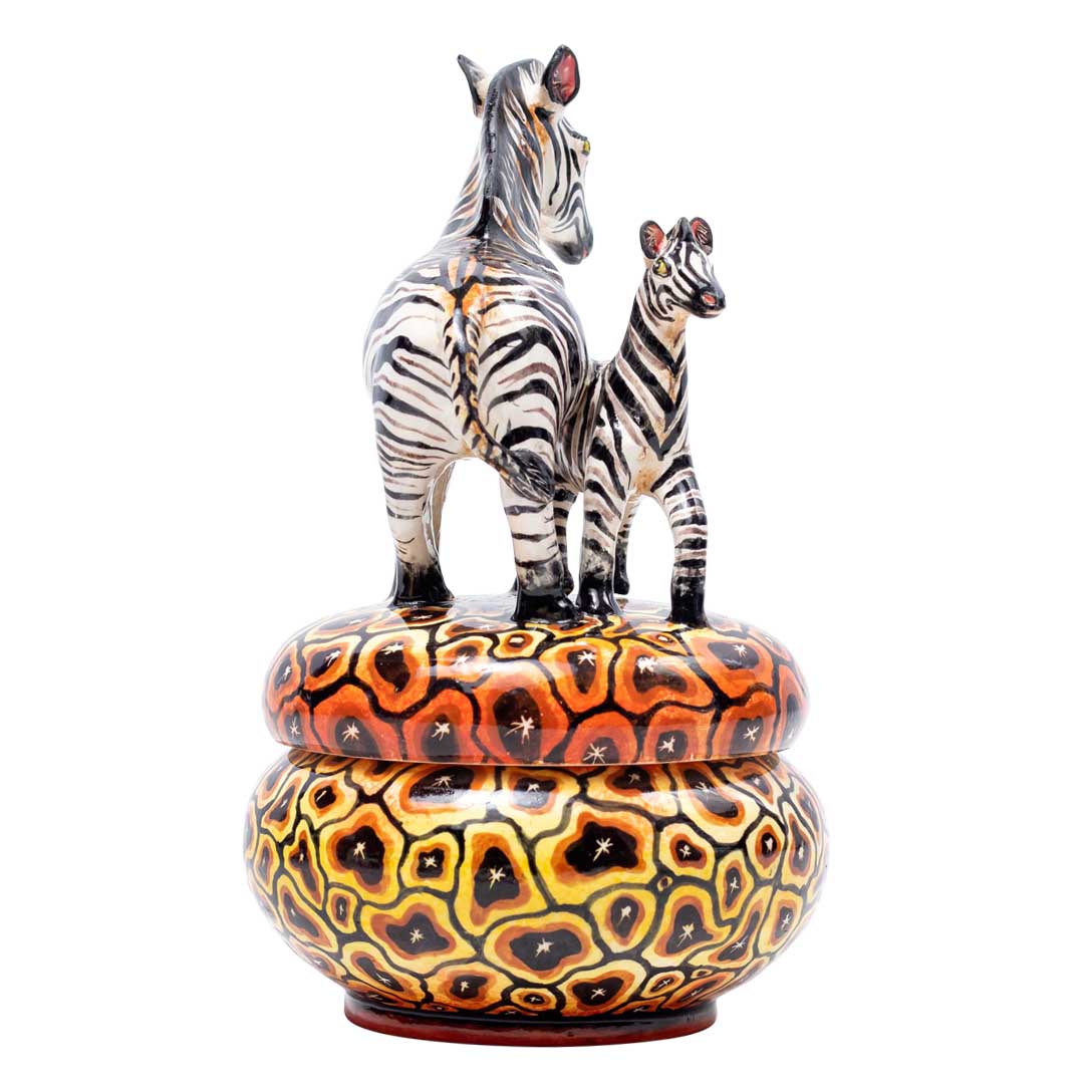 Zebra jewelry box