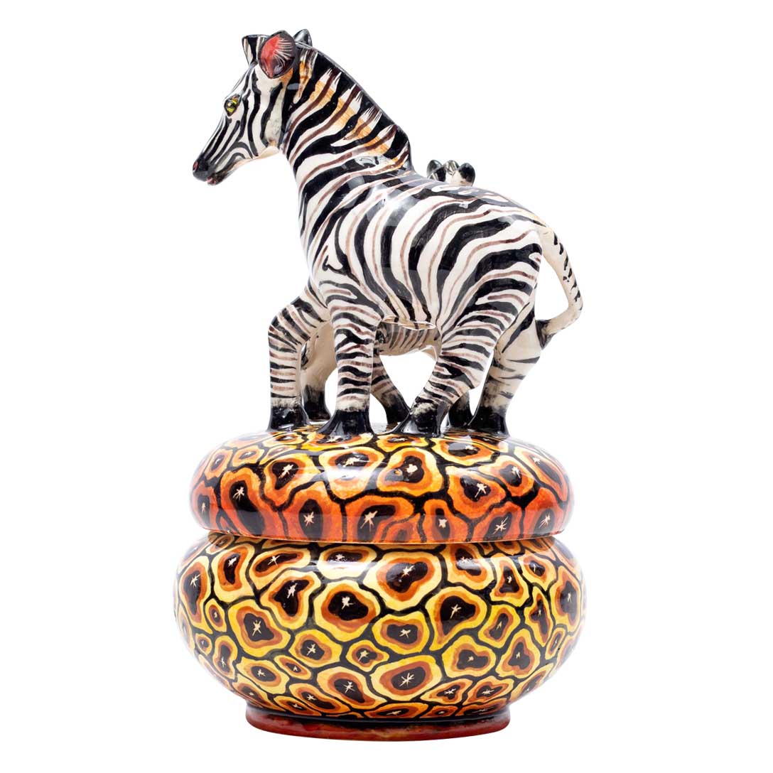 Zebra jewelry box