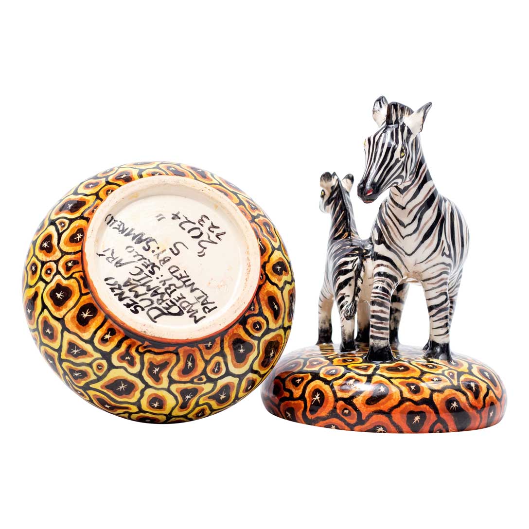 Zebra jewelry box