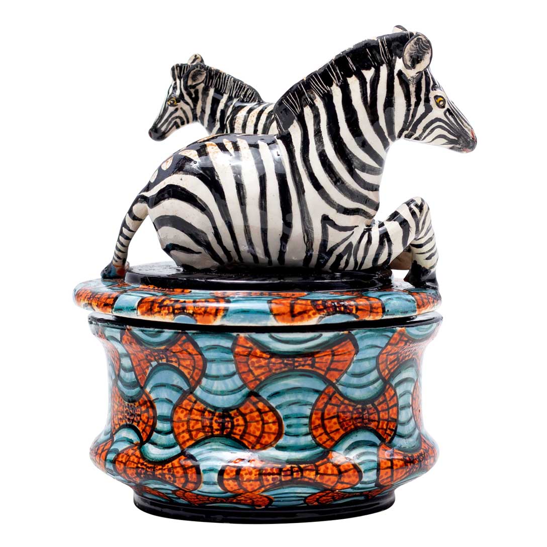 Zebra jewelry box