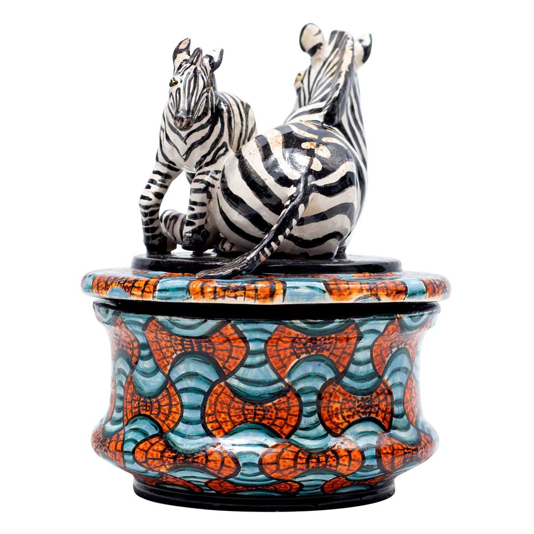 Zebra jewelry box