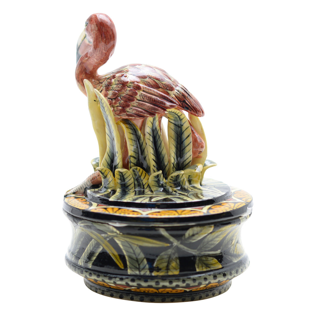 Flamingo jewelry box