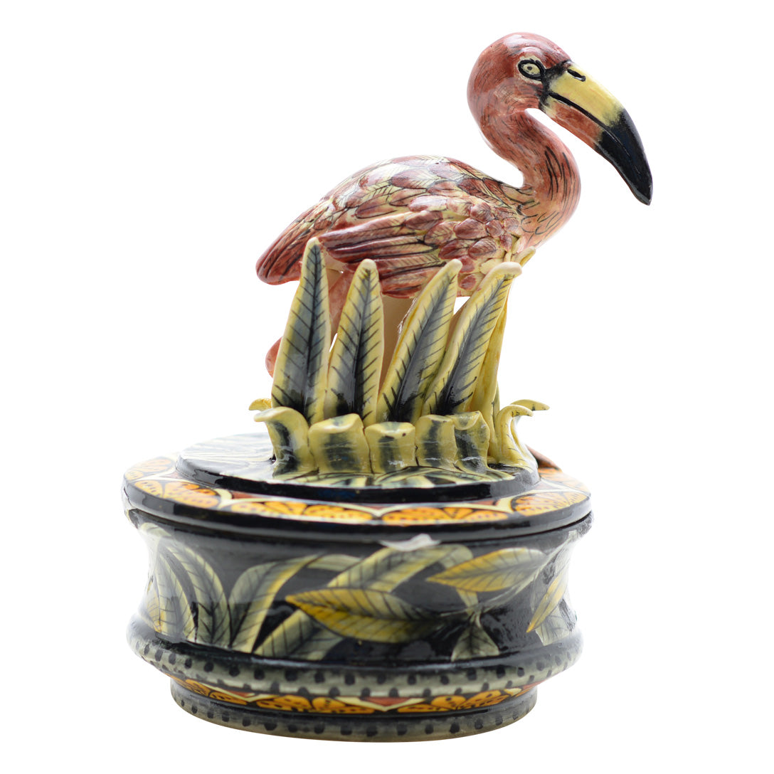 Flamingo jewelry box