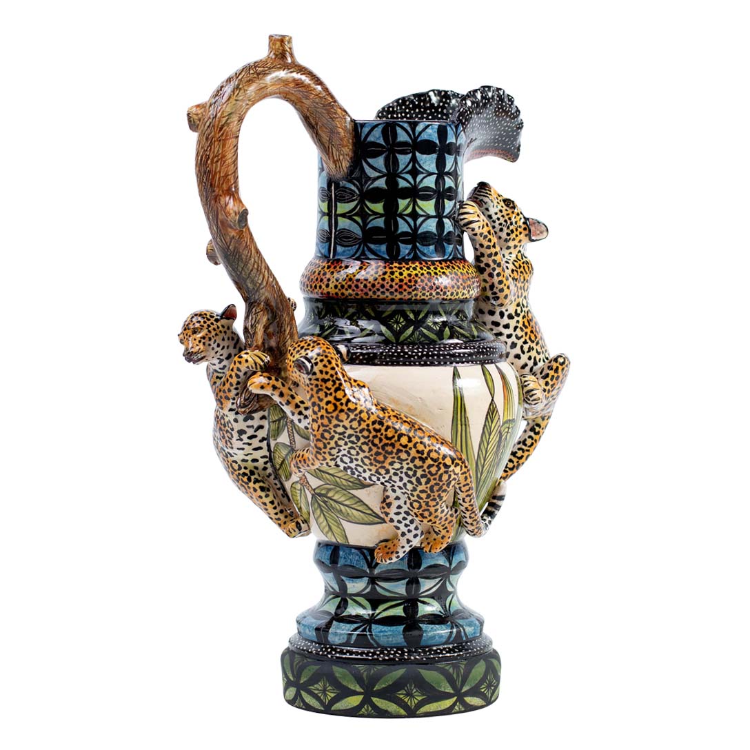 Leopard jug