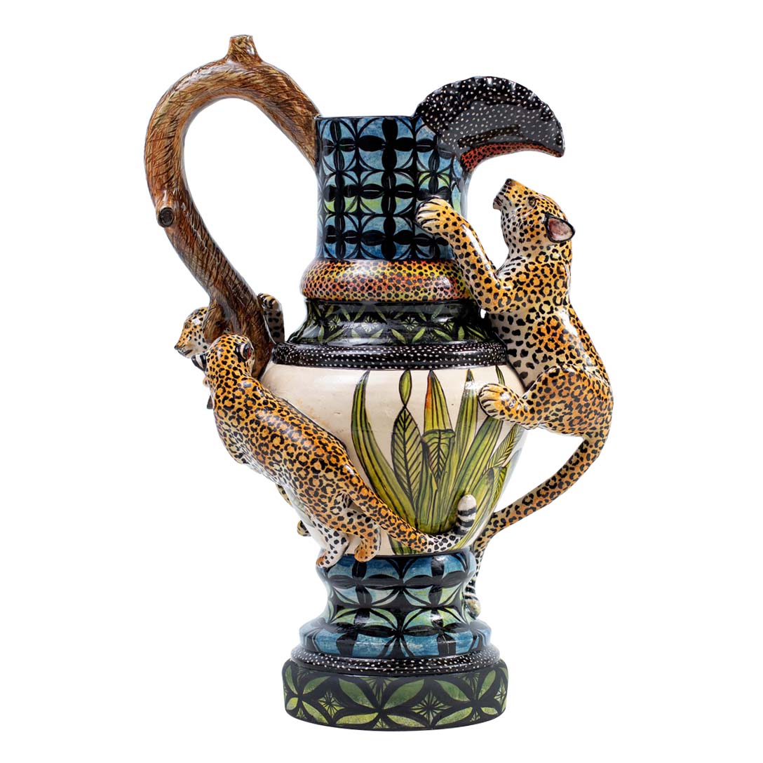 Leopard jug