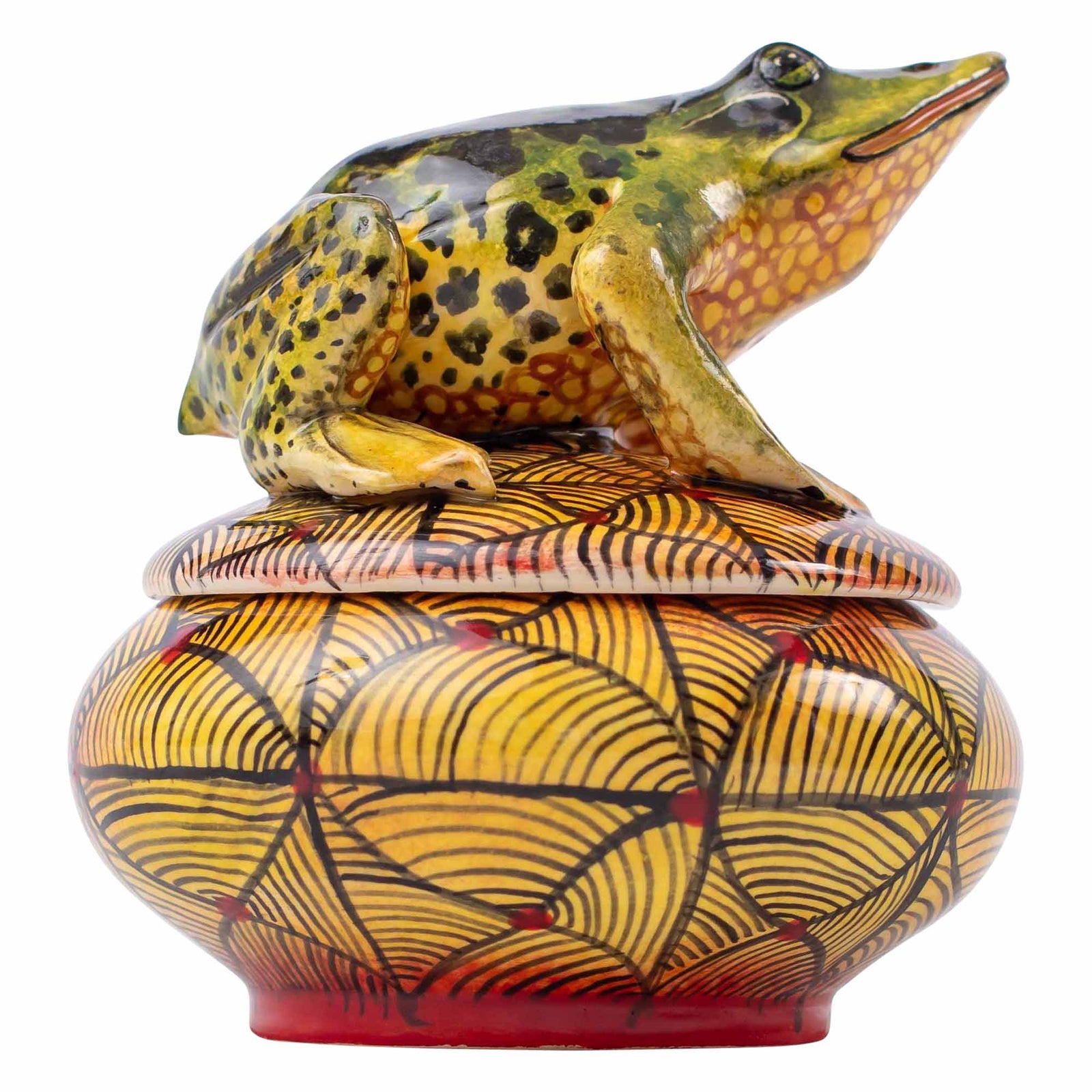 Frog jewelry box