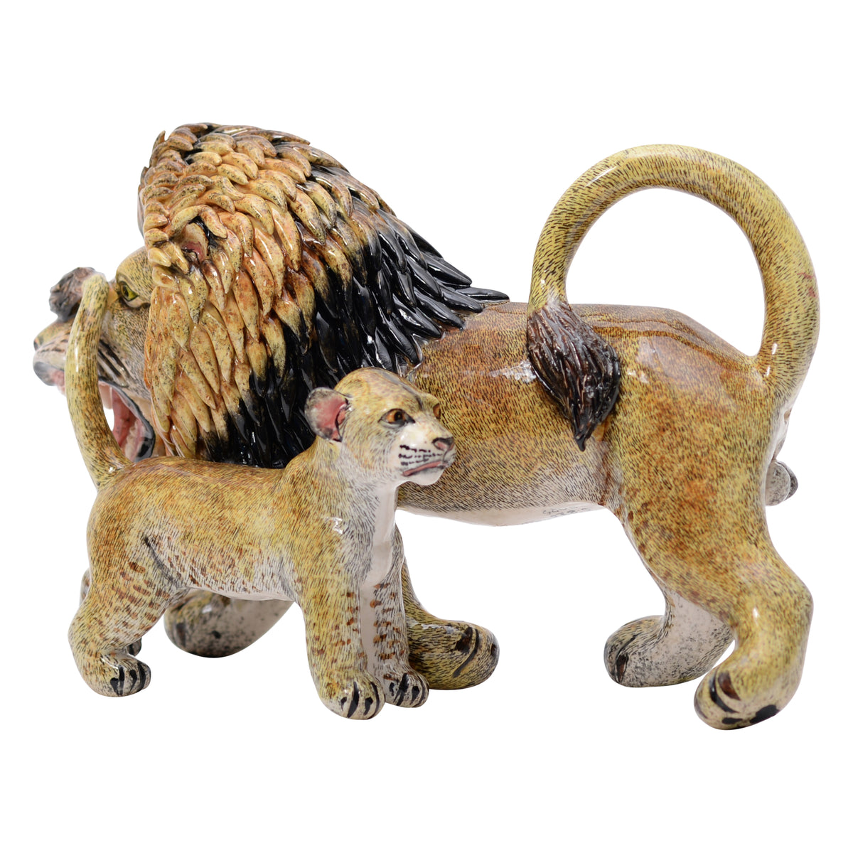 Lion sculpture