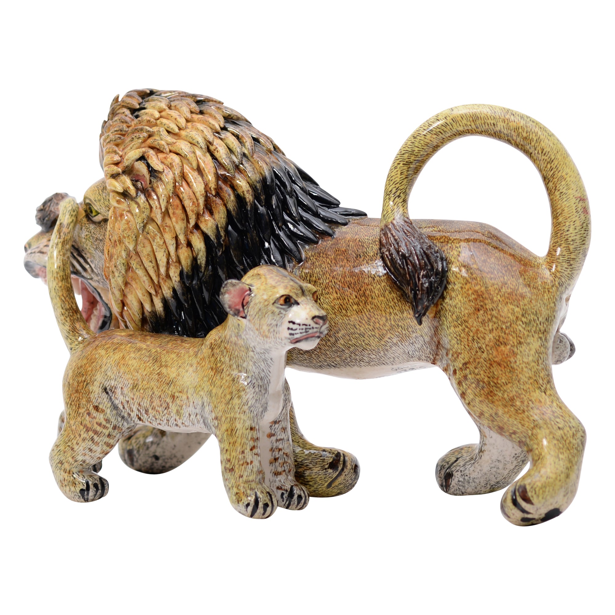 Lion sculpture