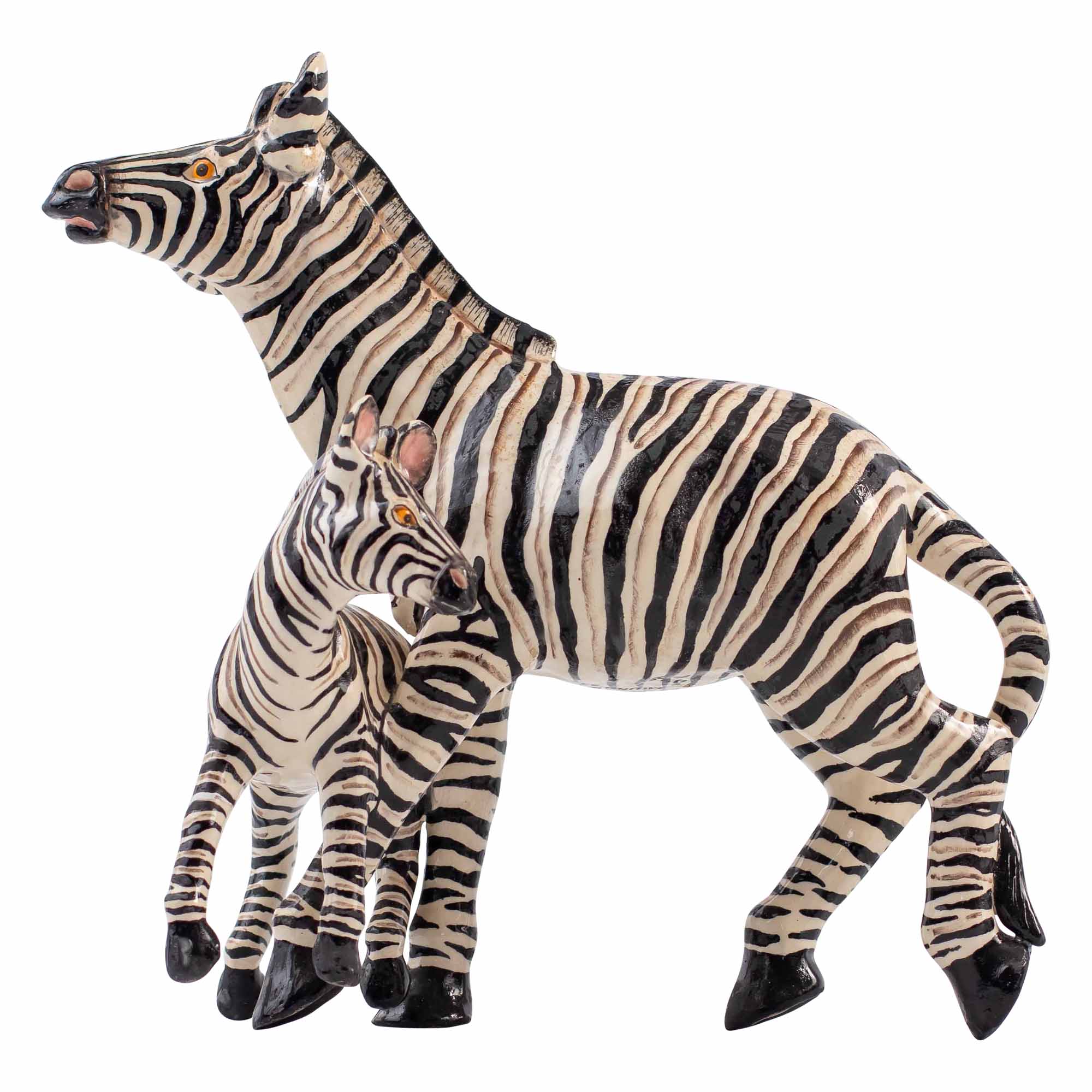 Zebra sculpture