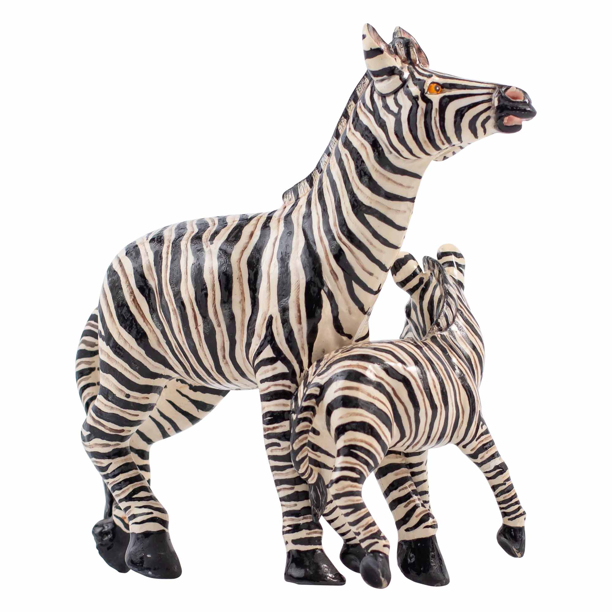 Zebra sculpture