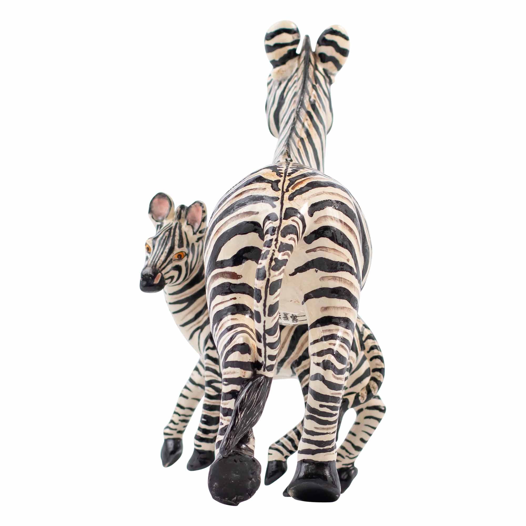 Zebra sculpture