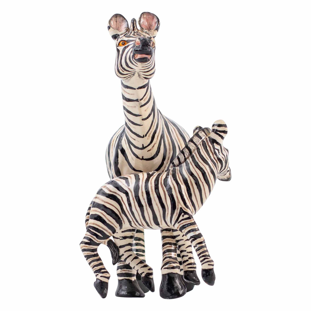 Zebra sculpture