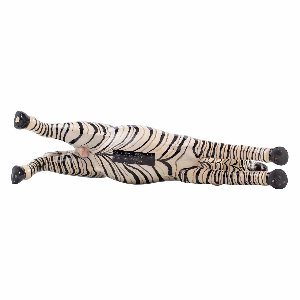 Zebra sculpture