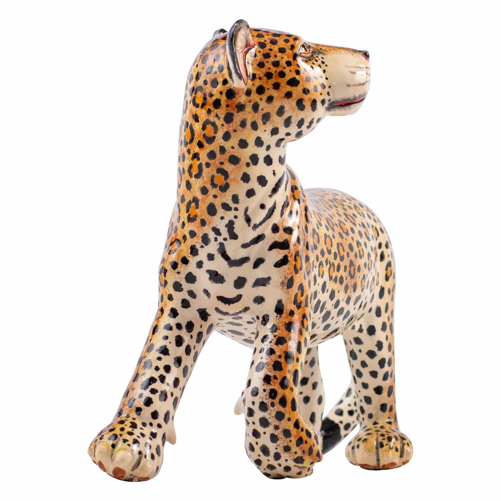 Leopard sculpture