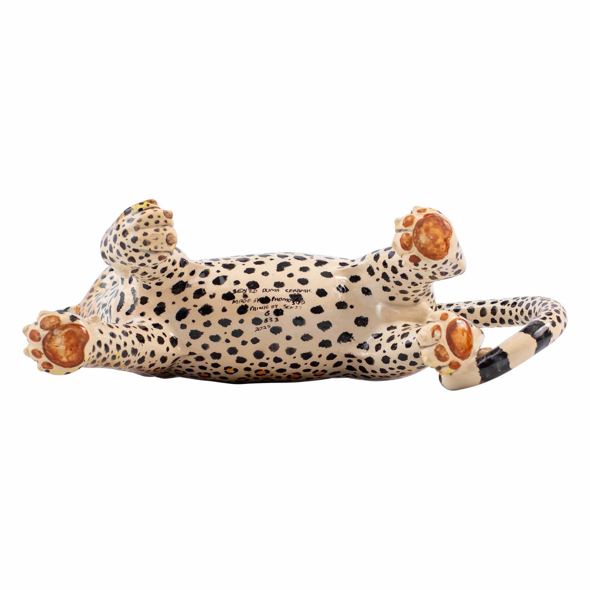 Leopard sculpture