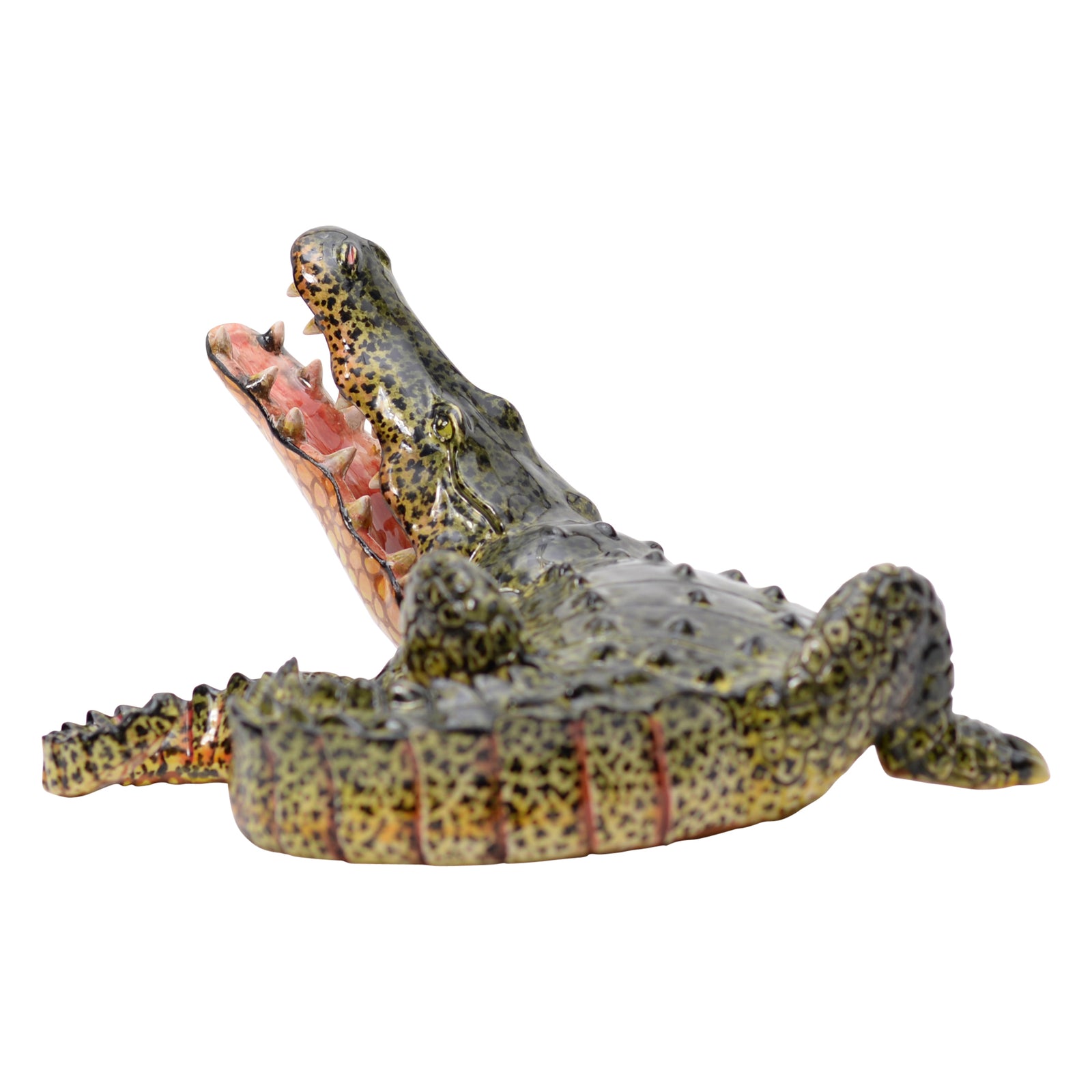 Crocodile sculpture