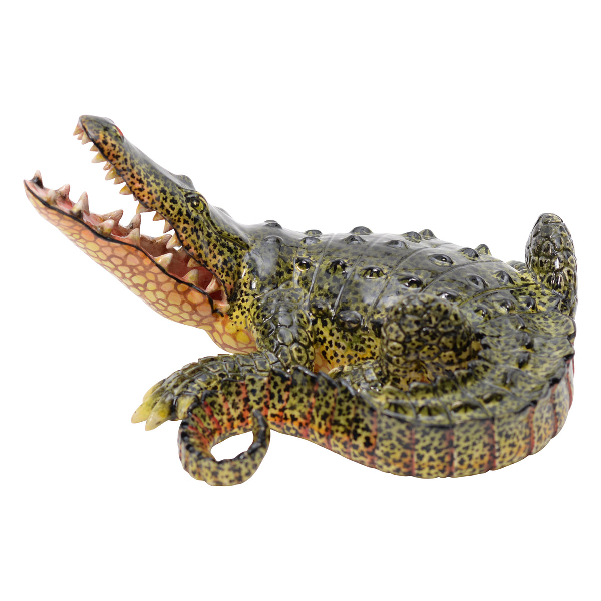 Crocodile sculpture